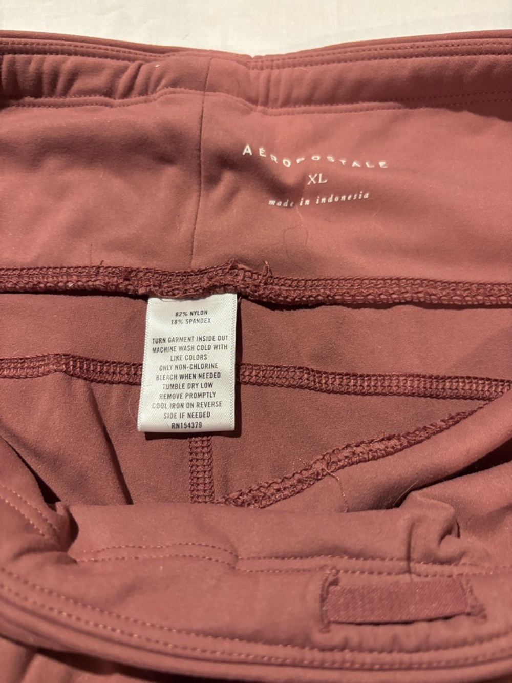 Aeropostale Women's Dusty Rose Active Leggings - XL